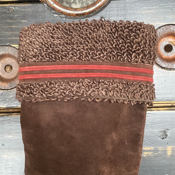 *VINTAGE* Yves Saint Laurent Brown Suede Boots - Picture 9 of 17